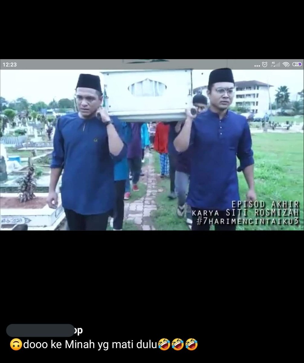taksukatakapa_'s tweet photo. Siapa meninggal? Mia ke Pak Samad..atau Munah. Lagi bagus kalau Nurul Ain yg mninggal. #7harimencintaiku3 #paksamad #Mia #khuzairi https://t.co/xb85bWjvLX