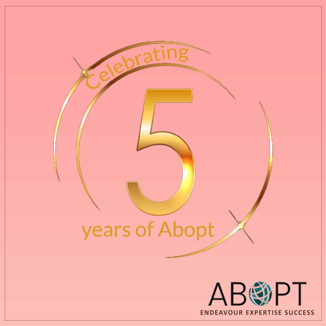 Abopt_Partners's tweet photo. Congratulations on our company’s 5th anniversary. It has been an amazing journey. With people like you, this company’s future is surely much brighter. Our entire team at Abopt wishes our customers lots of health and happiness in the years to come. https://t.co/VFplMvilm7