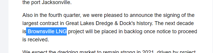 CowboyDanPaasch's tweet photo. ... may not need a 'Mini' when the neighbor may be building a 'Maxi' next door.
New crew on the channel, work for a proposed LNG export facility sub-contractor that's due to drop a FID soon. #NextDecadeLNG #GreatLakesDredging #CarbonCapture #WildSpeculation https://t.co/JOZi3wP05P