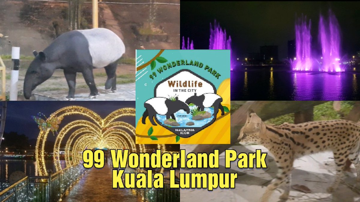ChannelAkok's tweet photo. https://t.co/47gVm3BzFu

#99wonderlandpark
#kualalumpur 
#haiwan 
#fountain 
#akokchannel 

99 Wonderland Park | Kuala Lumpur | Siang &amp; Malam Menarik
| Banyak Haiwan Rare https://t.co/iPRjuKRsya