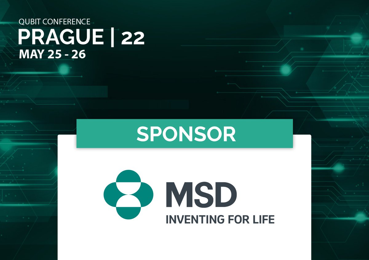 Qubit Conference (@qubitcon) on Twitter photo <a href="/MSDCzech/">MSD Czech Republic</a> is our Sponsor for the 9th annual #QubitConPrague22 ❗
We appreciate and are grateful for support to all the wonderful people at MSD Czech Republic.
#MSDCzechRepublic #sponsor #cybersecurity #cybersec #cybersec2022 #infosec #Qubit#QubitConference #ConferencePrague <a href="/MSDCzech/">MSD Czech Republic</a> is our Sponsor for the 9th annual #QubitConPrague22 ❗
We appreciate and are grateful for support to all the wonderful people at MSD Czech Republic.
#MSDCzechRepublic #sponsor #cybersecurity #cybersec #cybersec2022 #infosec #Qubit#QubitConference #ConferencePrague