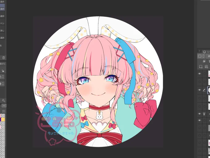 ようやく色分け終わったっピイエェア 