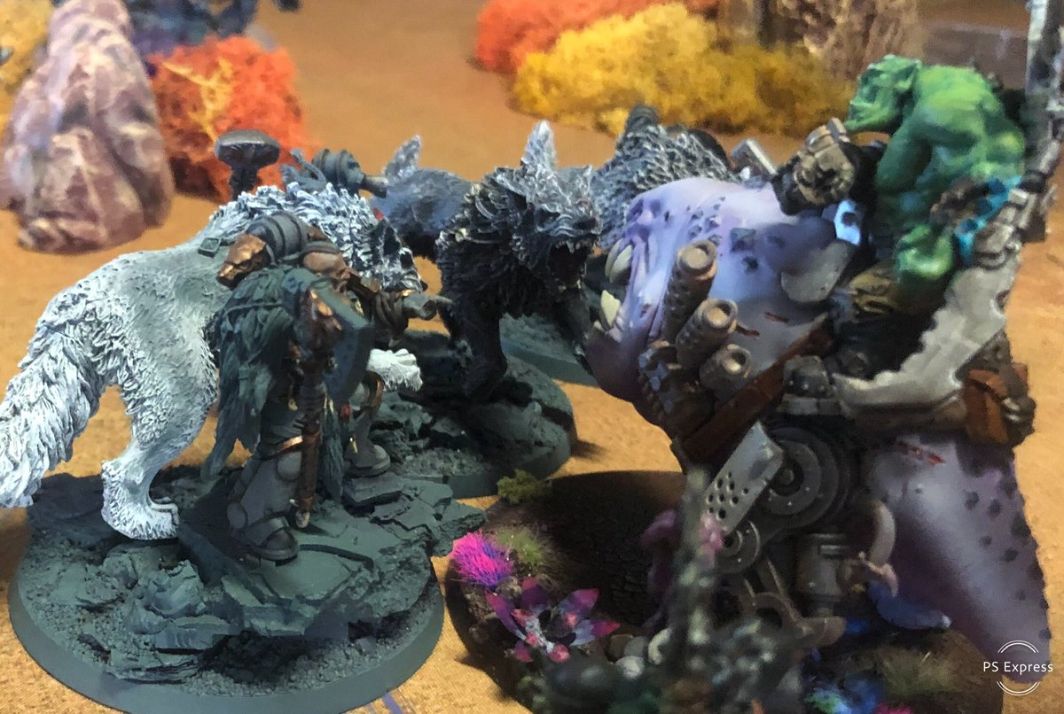 Bert_Acus's tweet photo. @WarComTeam Forever fighting Space Wolves and happy for the good scrap. https://t.co/ELm5ZY1a7T