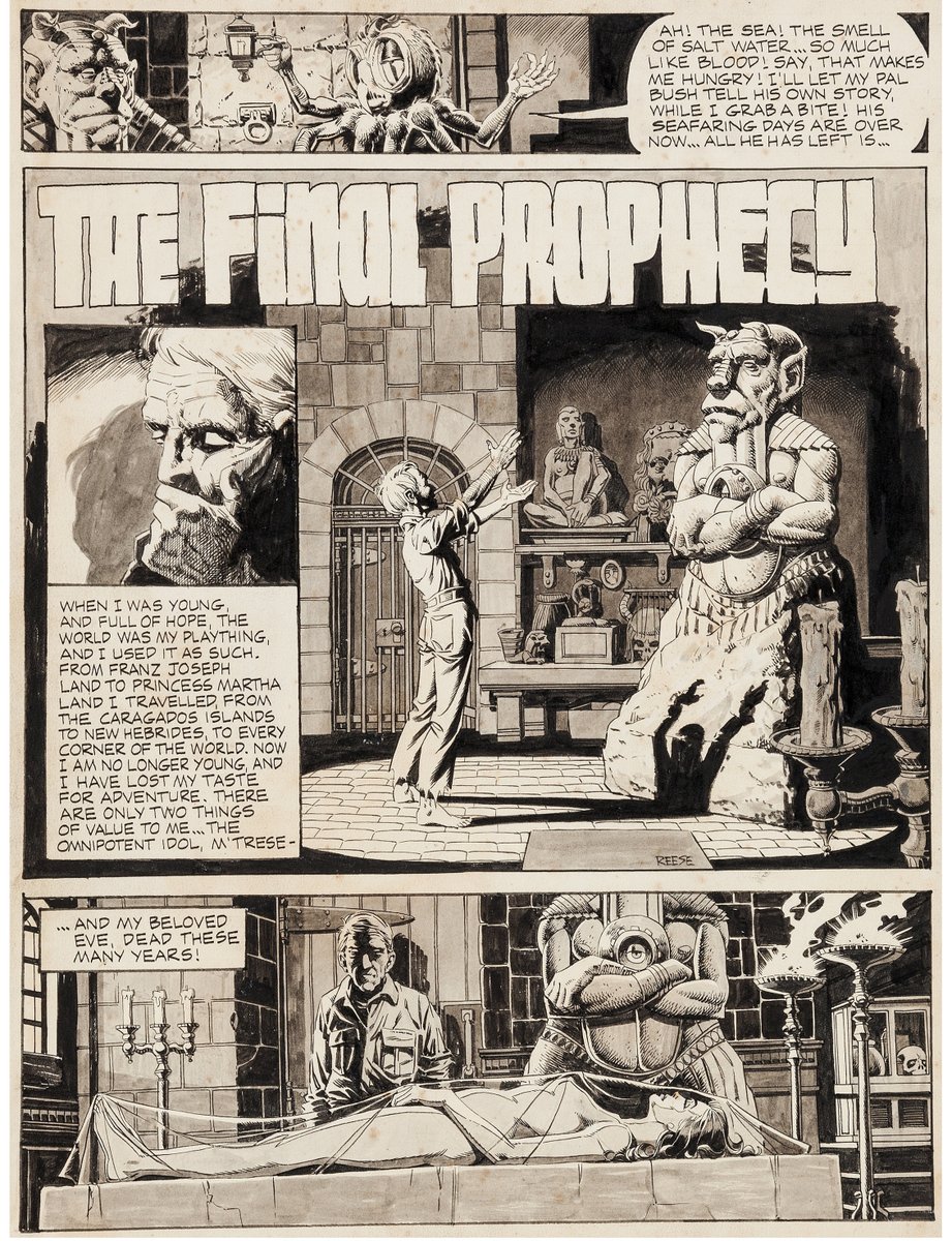 ContactWood's tweet photo. HAPPY BIRTHDAY RALPH REESE (born May 19, 1949) one of Wood's best associates; did a year on #FlashGordon strip, well known for #NationalLampoon, #CrustyBunkers, #Marvel, #DCComics, #ValiantComics. We salute this important #WallaceWood friend and associate #RalphReese. https://t.co/jCroOJNbJ6