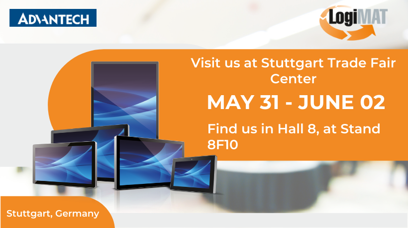 AdvantechEurope's tweet image. Join us at @LogiMAT_Messe!
At our stand, you can also spot our UTC series of All-in-One touch computers for diverse service environments.
Come meet us in Hall 8, Stand 8F10
📆 May 31 - June 2
📍 Stuttgart Trade Fair Centre, Germany 

 logimat-messe.de/en

#logimat2022