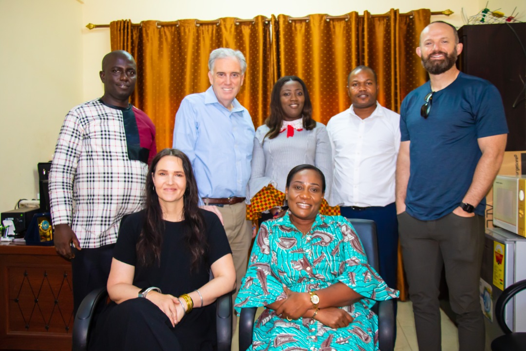 EndModernSlave1's tweet photo. The Office of the Ghana Immigration Service was not left out during our visits to the stakeholders.  We met with the Head of Anti-Human Trafficking unit of the Ghana Immigration, Madam Alberta and she applauded ENA for the good work we are doing in regards to human trafficking. https://t.co/aOQd3Jkc0w