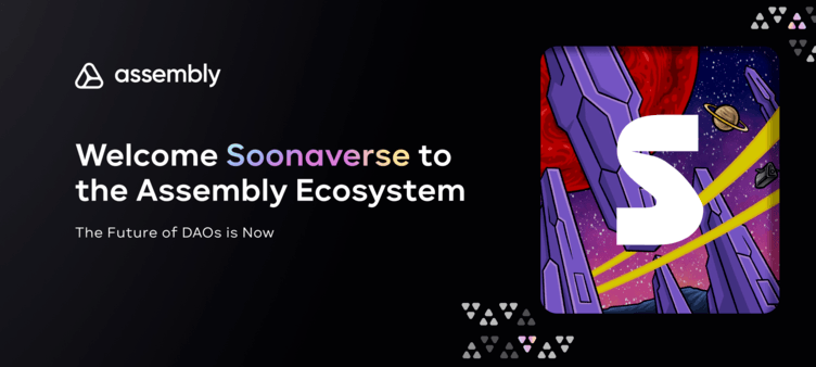iota's tweet photo. [#ICYMI] #Assembly's ever-expanding ecosystem has a new addition: #Soonaverse. 

A #DAO market platform w/ free on-chain voting, token deployment, a #NFT marketplace and much more. 

Check out the future of DAOs:👇
https://t.co/BjwPuX4kWE

@CoinMarketCap @soon_labs @assembly_net https://t.co/VfCcKcYZru