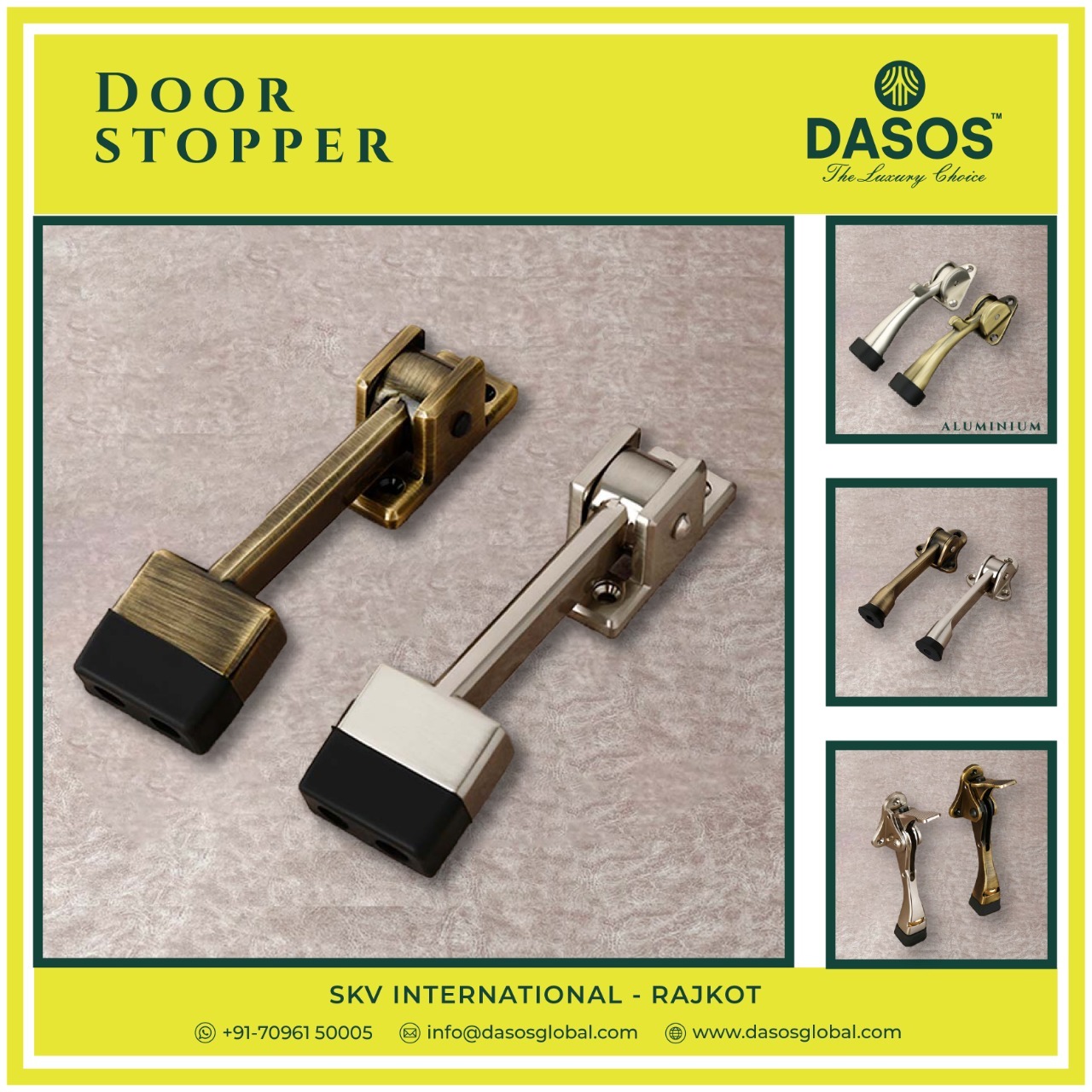 Hardware Samachar on Twitter "To Prevent your door from Bumping and Slamming use DASOS Door