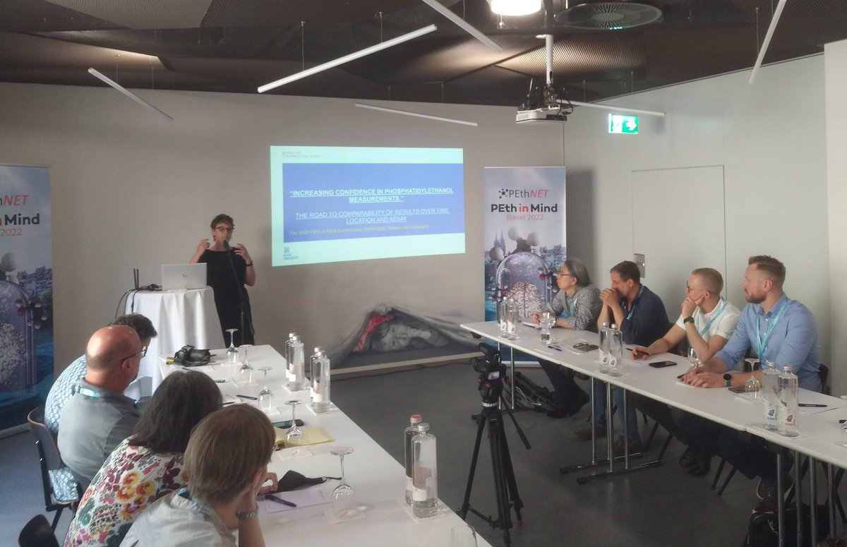 christophestove's tweet photo. Congratulations πππ to yesterday's two #PEthNET Award winners: John Roache for Best Presentation Award πΎπ & Katleen Van Uytfanghe for Best Innovation Award πΎπ.
Today plenty of time for an interactive discussion on #PEth harmonization, kicked off with a Keynote by Katleen. https://t.co/2DdJpmi2Uy