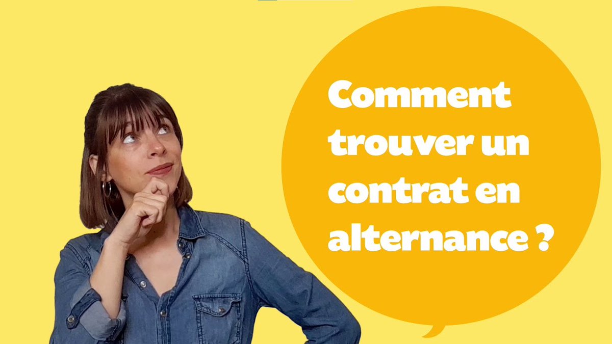 [#OnEstLàPourVous] Comment trouver un contrat en #alternance❓
🎥youtu.be/TfVhssIFhuQ

#1jeune1solution