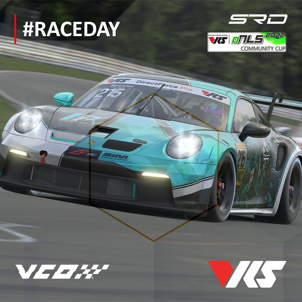 +++ VRS | DNLS Community Cup +++
🏁 IT’S RACEDAY 🏁 Round 02 🏁

🕞 TIME SCHEDULE: 
➡ 19:35 - 19:55 Uhr: Qualifying 
➡ 20:00 - 23:10 Uhr: 22 Runden Rennen

🎬 Livestream
Facebook: facebook.com/simracingdeuts…
Twitch: twitch.tv/simracingdeuts…
YouTube: youtu.be/_0TeaeqYzkc