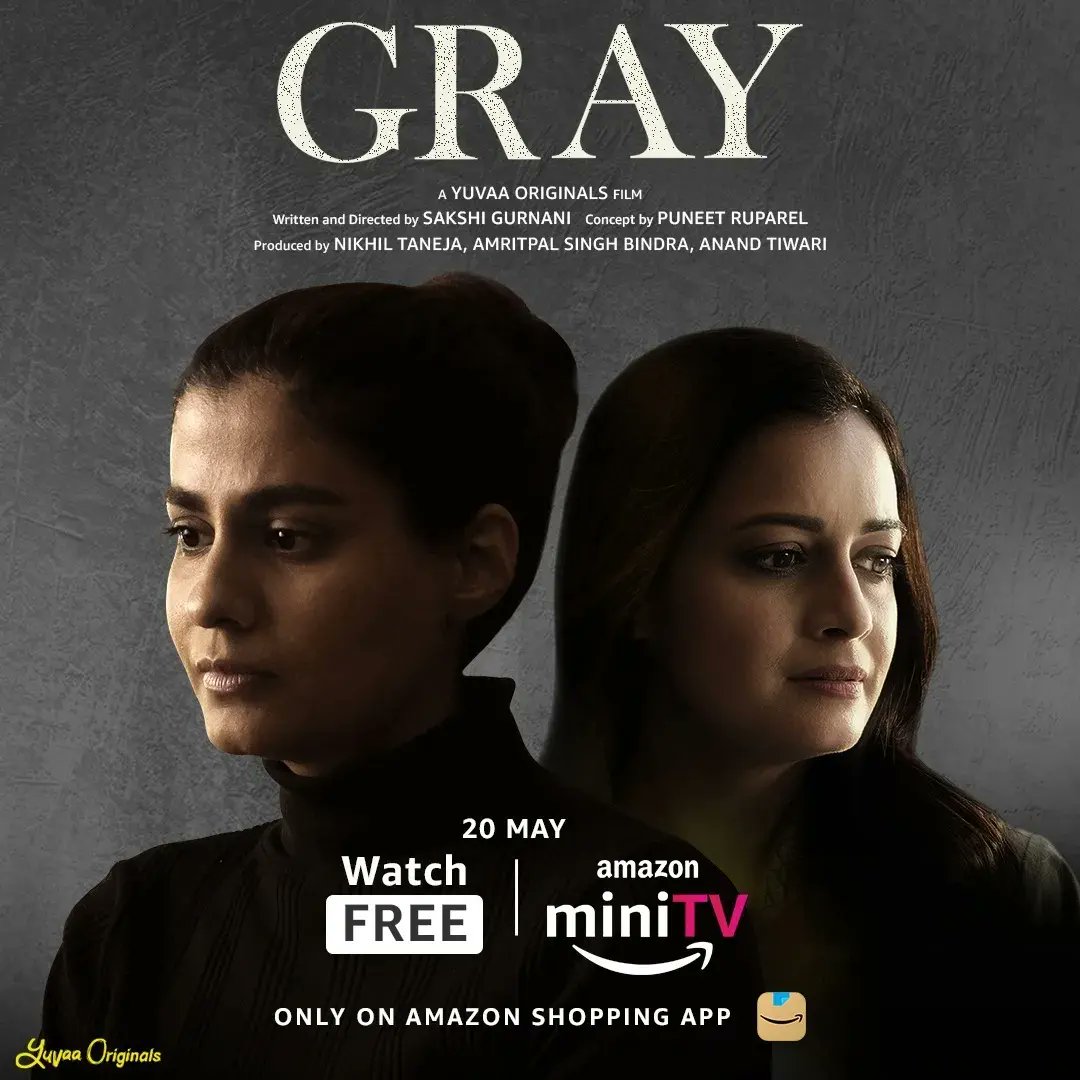 tanejamainhoon's tweet photo. GRAY IS OUT!
A film close to my heart, about the 'gray' we forcibly find in consent, it is the 2nd short film by our studio #YuvaaOriginals.
WATCH FOR FREE ON @amazonminiTV!!
Starring @shreya_dhan13
@deespeak #SlowCheetah @guggss @DevikaVatsa
Written & directed by @Sakshirg https://t.co/vJmjxceFrh