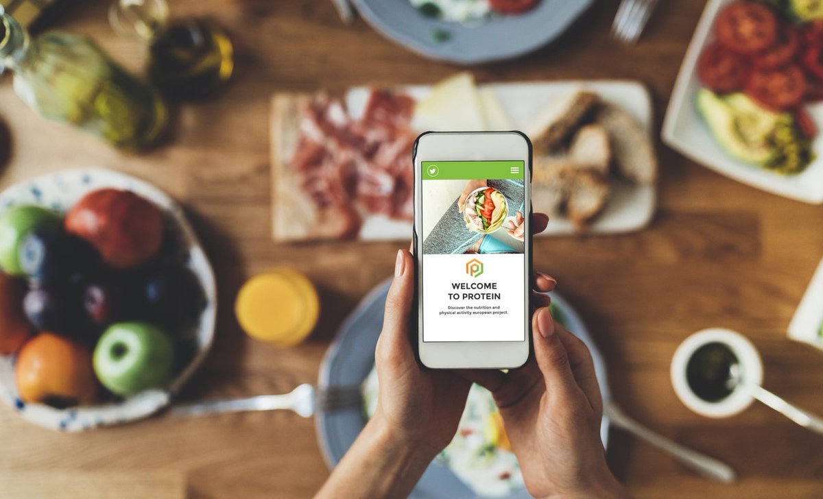 📱De PROTEIN-studie is van start gegaan. De eerste deelnemers gebruiken de applicatie! Wil jij ook graag deelnemen? Aarzel dan niet om ons een berichtje te sturen! 📱
(Android smartphone is vereist)