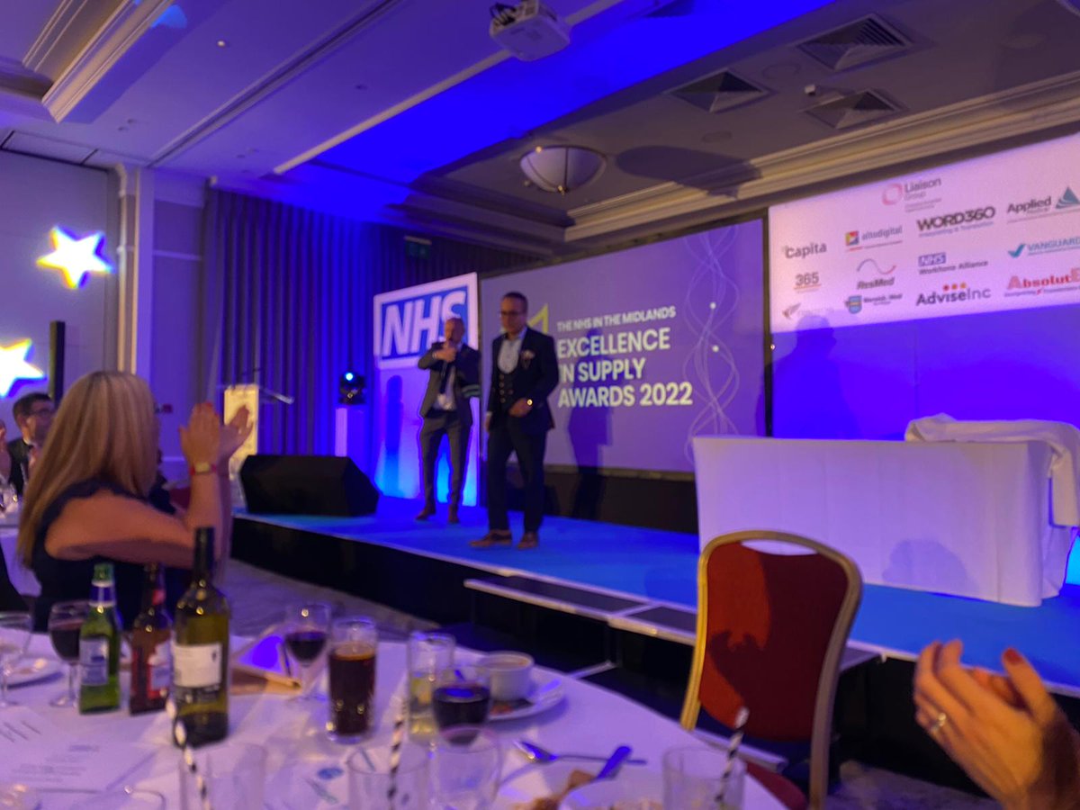 HaidariEmal's tweet photo. Award winning Company!
Absolute Interpreting & Translations Ltd wins the NHS IN THE MIDLANDS SUPPLY AWARD FOR PATIENT EXPERIENCE 2022.
#EISMIDLANDS22
#MarkAxcellNHS #DWMHNHS #ardengem #bsmhft #CheshireCCG #CWCCG #bedfordhospital #NHS_BHR #GMMH_NH #TracyATaylorNHS #HealthTrustEU https://t.co/3GaLJQd6uK