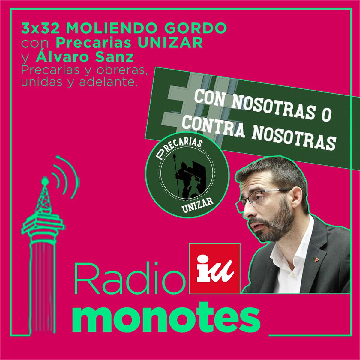Nueva entrega de #MoliendoGordo charrando con <a href="/PrecariasUNIZAR/">Precarias UNIZAR</a> sobre su lucha en <a href="/unizar/">Universidad Zaragoza</a> y con <a href="/Asanzr/">Alvaro Sanz Remon 🔻</a>  sobre el ciclo electoral que se viene y como afrontarlo desde la izquieda transformadora.

❤️ youtu.be/LVc676SPIyQ
🧡 go.ivoox.com/rf/87072718
💚 open.spotify.com/episode/7rDgDs…