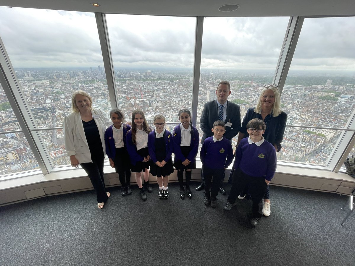 dawnhallybone's tweet photo. It’s been a real privilege to represent @2SimpleSoftware at BT Tower today and hear first hand from pupils @EPPS_ICT how Dot Com Digital has made a difference in their lives 🧡 https://t.co/FhyeVwiSh7