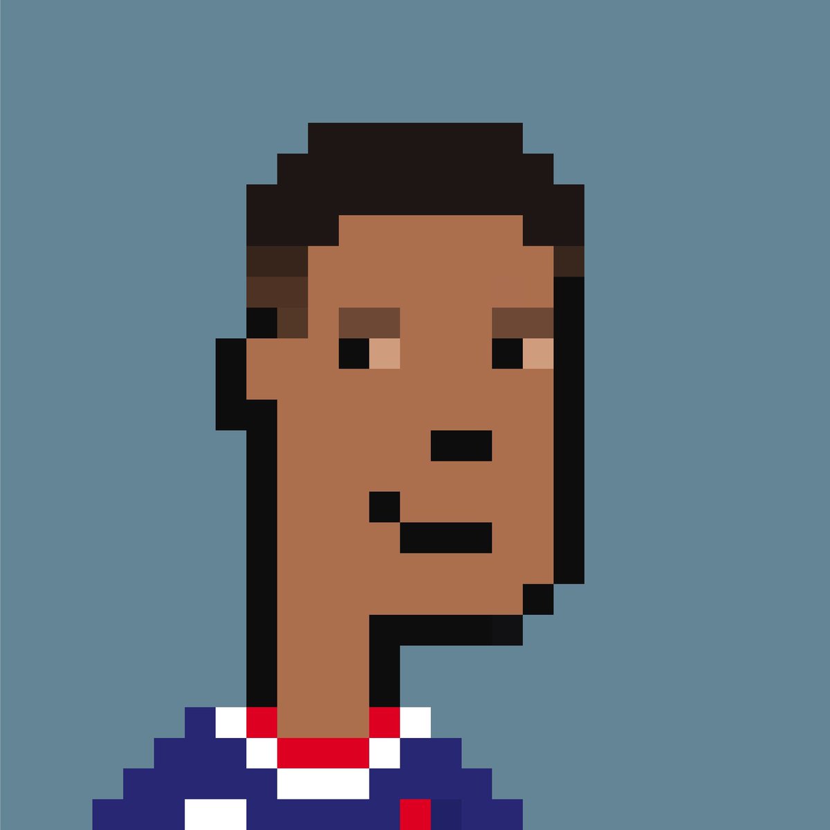 soccerpunks_eth's tweet photo. Kylian Mbappe available on #opensea ! 🇫🇷

#mbappe #KylianMbappe #Mbappe #NFTCommunity #NFT #nftart #pixelart #Cryptos https://t.co/dYHHeAldOX