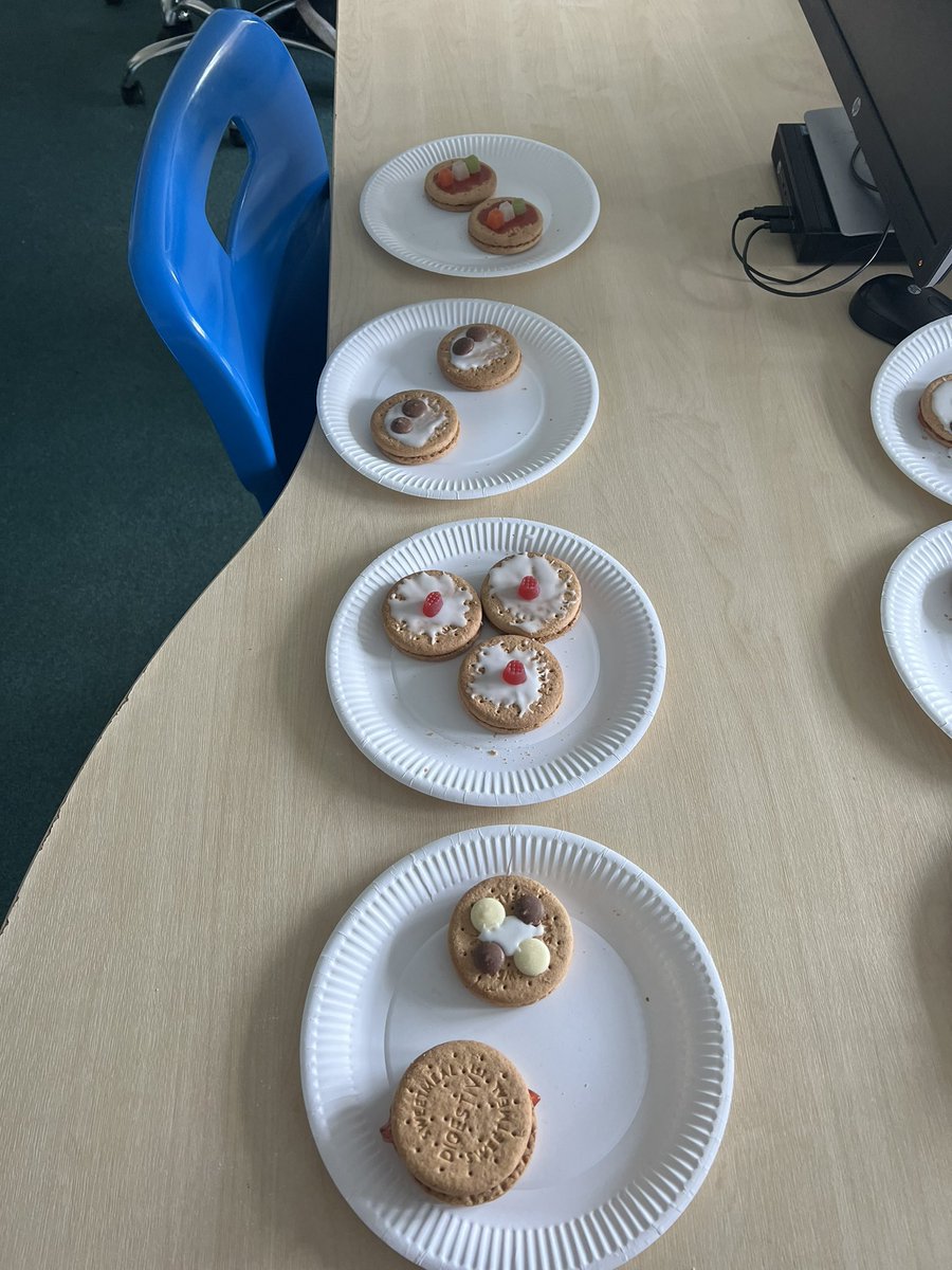MissSmithBiz's tweet photo. I’d say the Quality of empire biscuits from 3E this morning were more up to standards than the quality of 3F earlier in the week 🫣 Well done to our second round of Deans Biscuit Empire testing Job, Batch and Flow production! ✨ https://t.co/l0IJNX7gGG