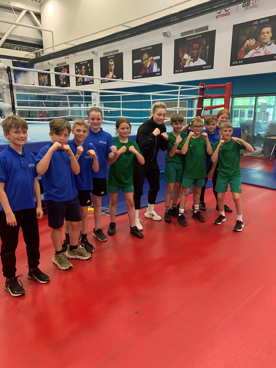 DeltaEGarforth's tweet photo. Well done to our Year 5/6 athletics team who came 3rd overall in the Delta Games yesterday. They also met celebrities @jasonmohammad and @LLPrice94 ! https://t.co/zS7lKtMcWR