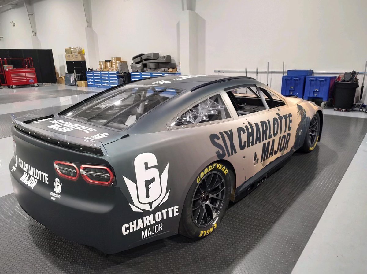 NASCAR's tweet image. I spy @R6esports 👀 

📍 Charlotte x #SixMajor