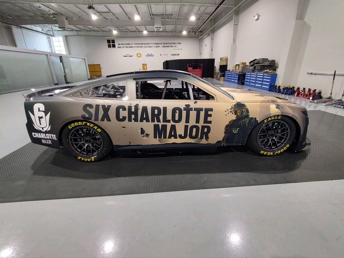 NASCAR's tweet image. I spy @R6esports 👀 

📍 Charlotte x #SixMajor