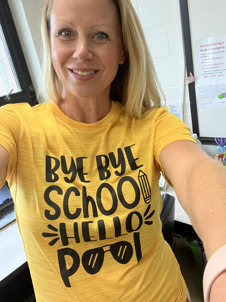 Let's do this! Always a bittersweet day to see my Kinders off to 1st grade! <a href="/Boone_County/">Boone County Schools</a> <a href="/StephensElemKY/">Stephens Elementary KY</a>