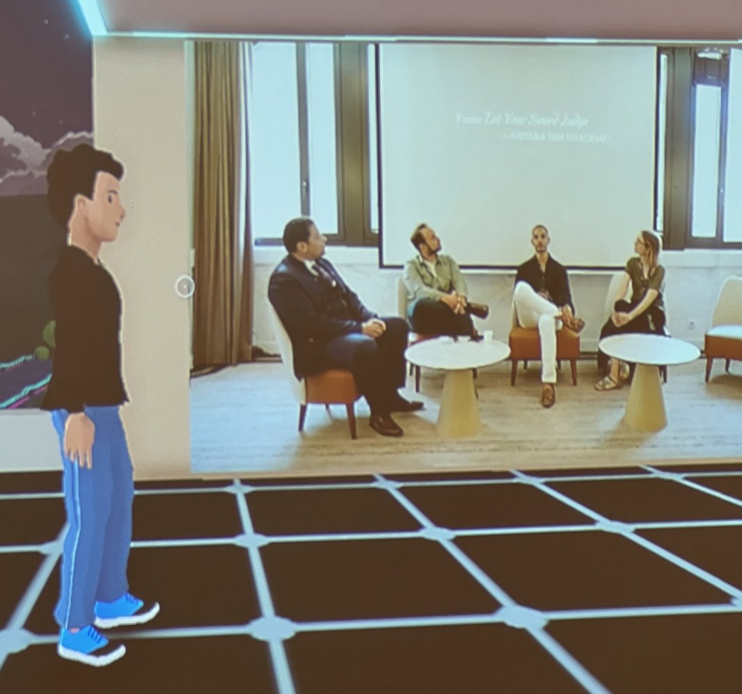 WAGAS GROUP (@wagasgroup) on Twitter photo Our CEO Johnathan Partouche getting involved in the after-lunch debate.
If you can't attend the live event in <a href="/cannes/">Cannes Film Festival</a>, fear not, as you can get involved on
<a href="/decentraland/">Decentraland</a>
zcu.io/MiHu
#blockchain #NFT #cannes Our CEO Johnathan Partouche getting involved in the after-lunch debate.
If you can't attend the live event in <a href="/cannes/">Cannes Film Festival</a>, fear not, as you can get involved on
<a href="/decentraland/">Decentraland</a>
zcu.io/MiHu
#blockchain #NFT #cannes