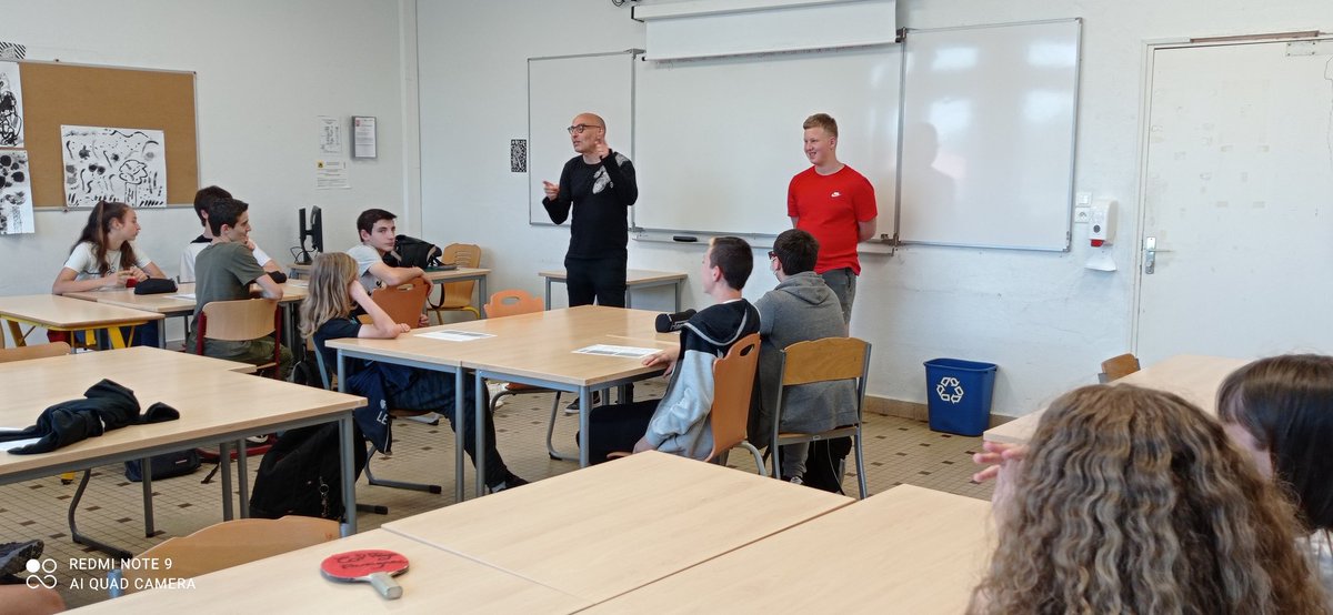 @Collège E-P Vayssié -Aurignac tweet media