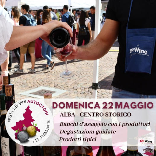 GoWine5's tweet image. Hai impegni questa domenica 22 maggio? 🍷
Vieni alla 𝐅𝐞𝐬𝐭𝐚 𝐝𝐞𝐢 𝐕𝐢𝐧𝐢 𝐀𝐮𝐭𝐨𝐜𝐭𝐨𝐧𝐢 𝐝𝐞𝐥 𝐏𝐢𝐞𝐦𝐨𝐧𝐭𝐞 nel centro storico di Alba!

Prenota subito:
gowinet.it/.../festa-dei-…