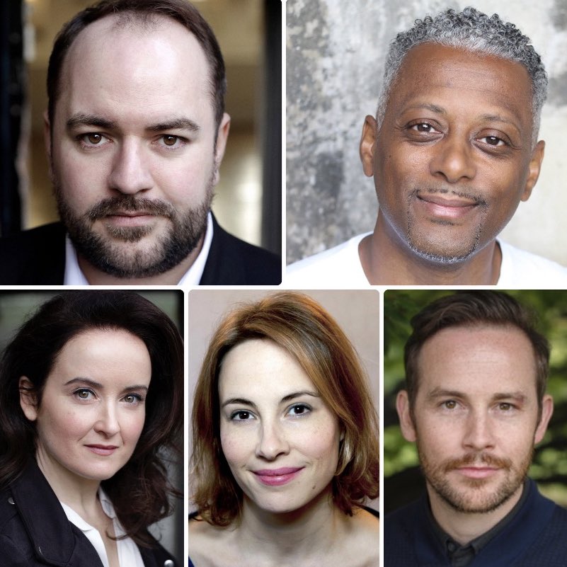 Kate_Loustau's tweet photo. On stage again! 🎉 @letspausethere @KingsHeadThtr @EveryTheatre @russellobeney @andreguindisson @ellaDirects @RogerParkins88 @jim_marchant82 @CRochester @AbiWilliams80 @Kate_Loustau @SorchaCorcoran1 @roschase_ @SummerKeeling @whittome @lijah_miller Book at https://t.co/esD8zvKLhG https://t.co/02Ed1dSr8E