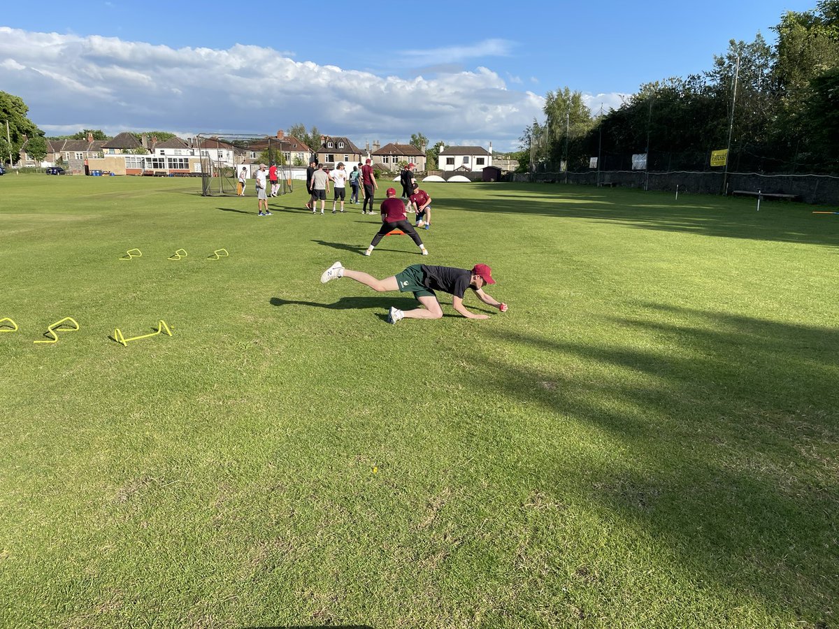 DFCALtd's tweet photo. Another superb summer evening at the #Hollow with @StapletonCC 4 adult sides working hard in the nets and in the field #fun #clubcricket #bringonsaturday https://t.co/lHNm0VL00f