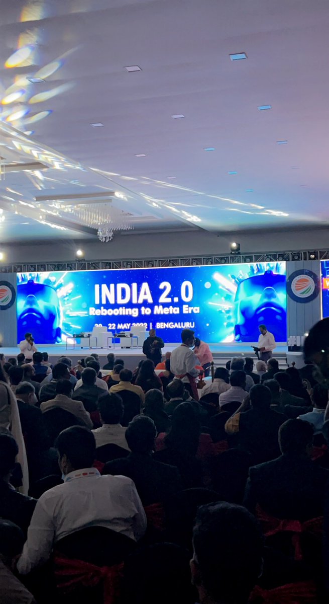 AbhimanyuPST's tweet photo. Attending the India Ideas conclave 22
#indiafoundation #conclave22 https://t.co/YGK06IyOds