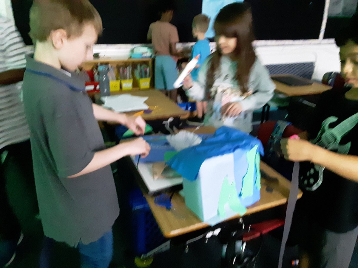 PointNavy's tweet photo. 2nd Grade Students made 3D models of the type of forest they have been researching for the past week in ELA
#ECSDFL https://t.co/eZ0Gd3CpOj