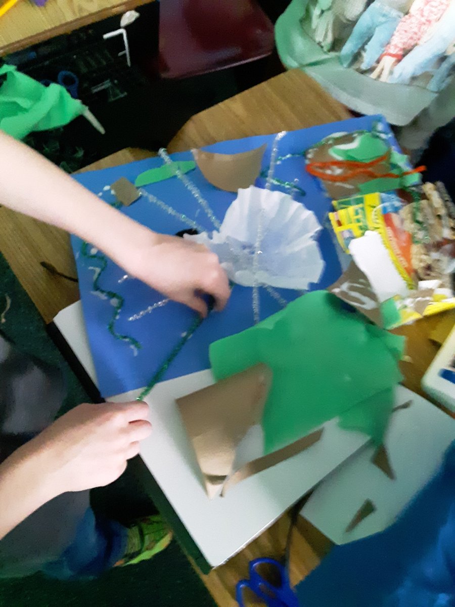 PointNavy's tweet photo. 2nd Grade Students made 3D models of the type of forest they have been researching for the past week in ELA
#ECSDFL https://t.co/eZ0Gd3CpOj