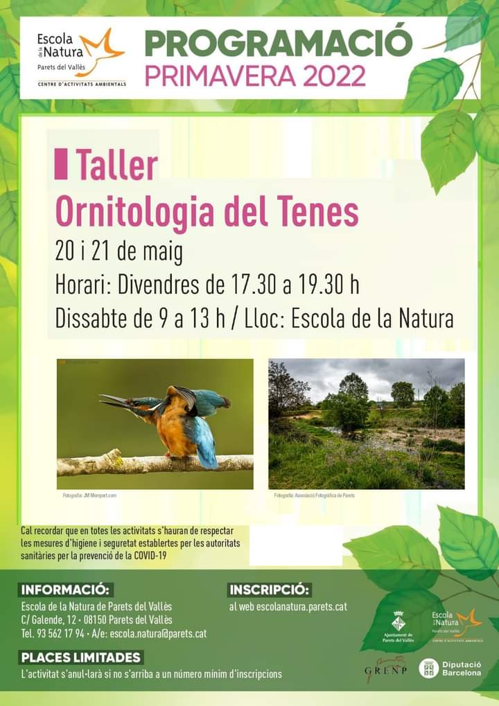 El 21 de maig se celebra el día europeu de la Xarxa Natura 2000, un día per conscienciar-nos de la necessitat de protegir els espais naturals perquè tots i totes els puguem gaudir i valorar com la joia natural que som.  Dissabte, a #Parets x  #Natura2000Day