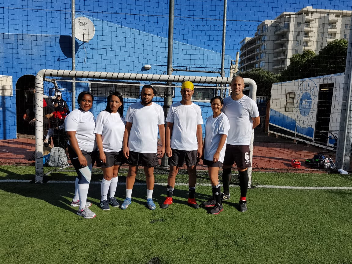 COVERchat's tweet photo. A few more of the teams braving the cold wet weather at the @iiwc1898 action soccer today. Looking good guys! @Hollard @AIGinsurance #CatrakilisandAssociates #Intasure https://t.co/NB7Nkh9oAl