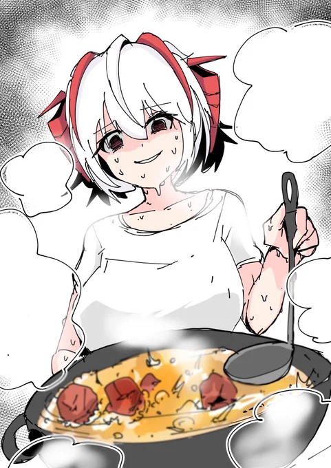 ウチのロドスキッチンのWは半袖で揚げ物をする https://t.co/i0y5Ku8Ifu 