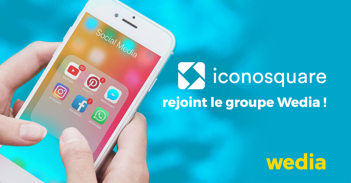 Wedia_FR's tweet photo. Iconosquare rejoint le groupe Wedia ! ✅

Iconosquare est un outil de #gestion de communication digitale qui vient renforcer la position de Wedia sur le marché de la gestion et #diffusion de contenus #marketing.

En savoir plus 👉 https://t.co/Kg2gvxy4lU https://t.co/YL9nyTNMht