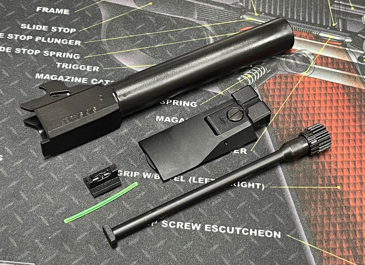 ProductNova's tweet photo. P320 X5 Aluminum slide set for SIG Air M17 / M18 GBB series https://t.co/bbuZUgfsxm