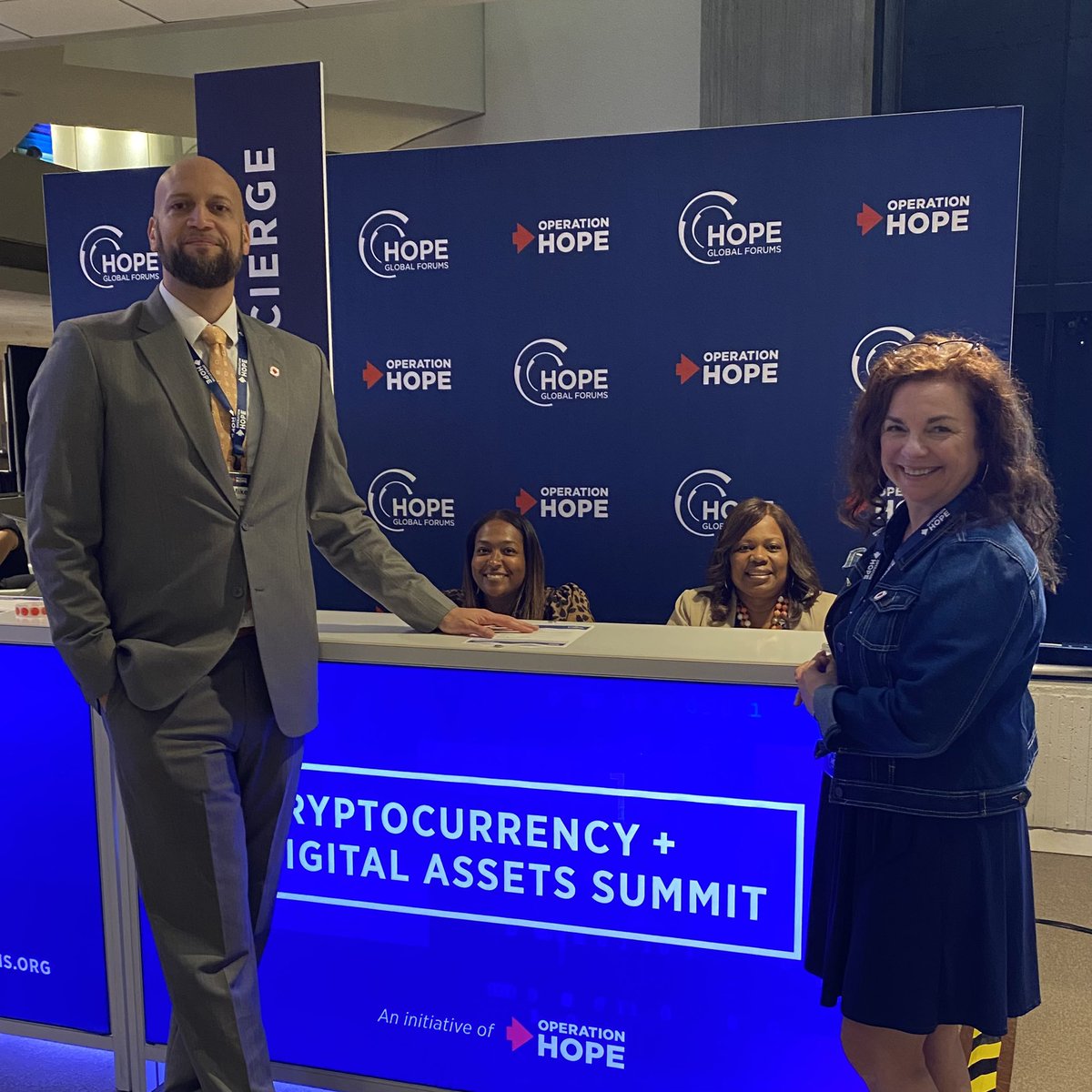 HopeGlobalForum's tweet photo. Welcome to the 2022 Cryptocurrency + Digital Assets Summit, we’re so excited to have you here! 😊 #HGFCrypto22 https://t.co/uauaxGtppU