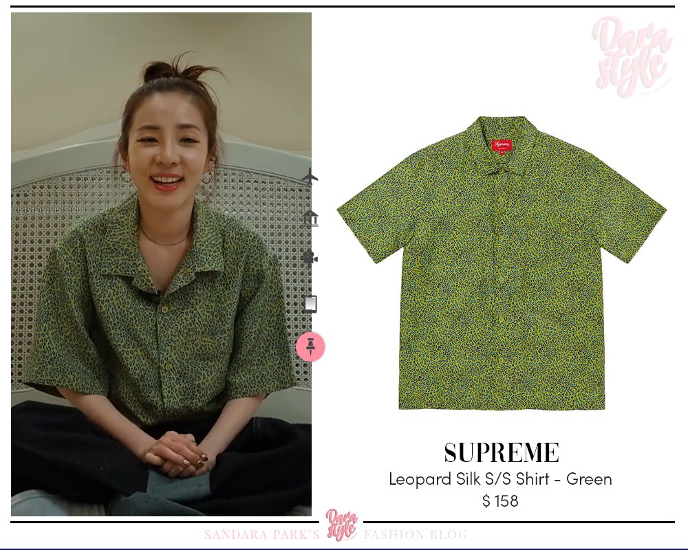 Supreme☆Leopard Silk S/S Shirtレオパードシャツ