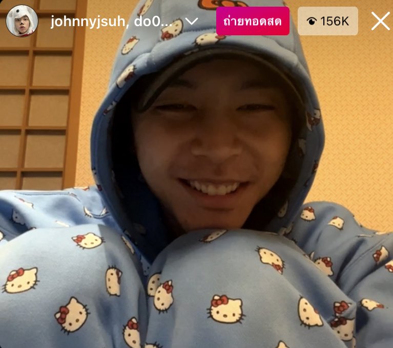 jungwooyy's tweet photo. เอ็นดูชุดนอนลายคิตตี้5555555555555 https://t.co/N6A08FulbH