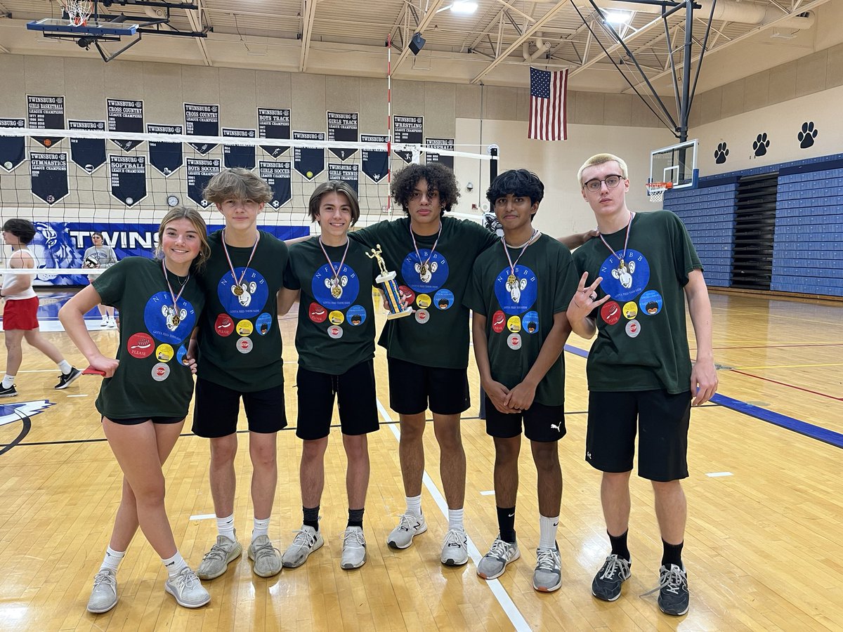 Thank you to all who participated in the Volleyball Tournament last night! The Blockaholics and Team NFBBB battled it out in the championship. Team NFBBB came out out on top! Congrats!