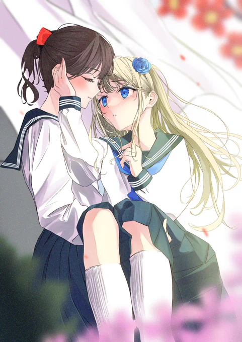 どこに連れて行くの?
#創作百合 