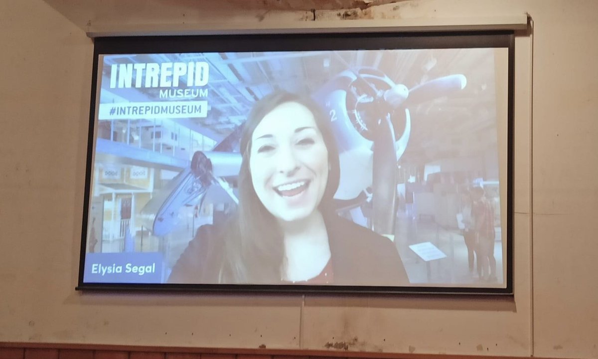 elysiasegal's tweet photo. Thanks to the magic of technology, I presented at a conference in Greece this morning at 5am. (The best Iโve ever looked that early LOL) WISH I WAS THERE WITH MY IMTALers!! ๐ฅนโค๏ธ๐ญ #museumtheatre #compast https://t.co/5twFAdfdO3