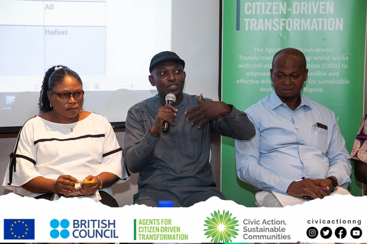 civicactionng's tweet photo. Group 3 BreakOut Sessions.
The group debated on Stakeholders Identification and influencing and how important it is to project management.
Making stakeholders being part of the process and creating structures and visions that outlive the EDs or founder
#ACTCSOSREFLECT https://t.co/tKDxySajHs