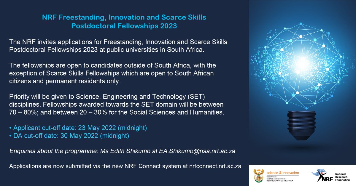 National Research Foundation of South Africa tweet media