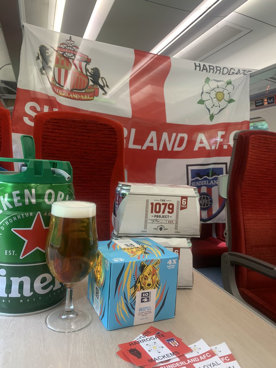 And we’re off HA’WAY #safc #Wembley <a href="/RokerReport/">Roker Report</a> <a href="/ALS_Fanzine/">A LOVE SUPREME</a>