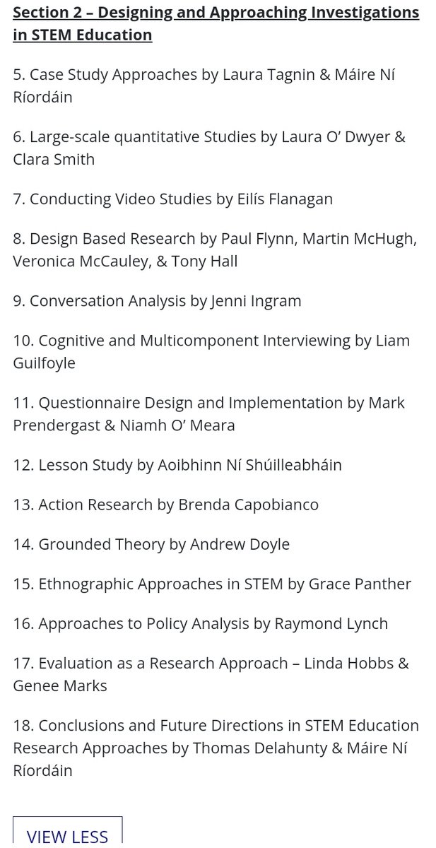 edtechne's tweet photo. Great to see 'Perspectives in Contemporary STEM Education Research' edited by DrMáireNíRíordáin &amp; @tom_dela move to production feat. a chapter on #DesignBasedResearch by @edtechne's DrPaulFlynn @FlynnDPaul DrVeronicaMcCauley @VMcC_ScienceEd DrTonyHall @RoutledgeEd @educationarena https://t.co/Z54fJjJJ9s