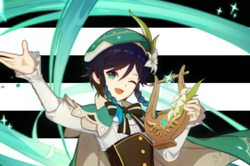 DailyHeteros's tweet photo. The tenth heterosexual is Venti from Genshin Impact! https://t.co/X3cO00Zn09